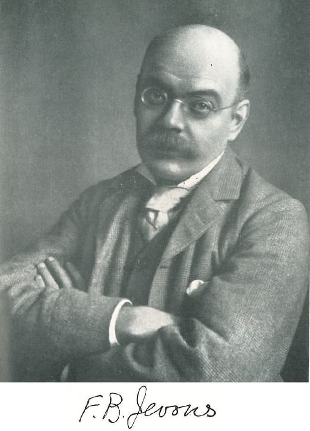 F. B.  Jevons