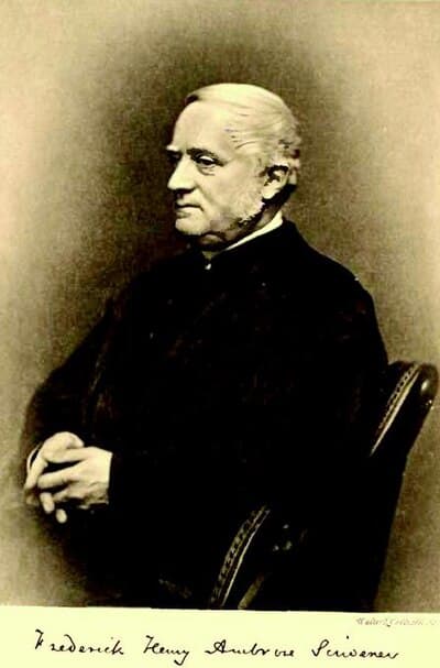 Frederick Henry Ambrose Scrivener