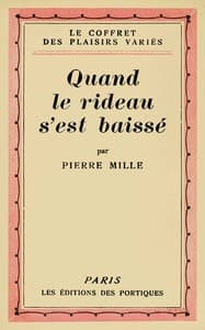 Quand le rideau s'est baissé