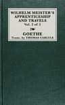 Wilhelm Meister's apprenticeship and travels, vol. 2 (of 2)