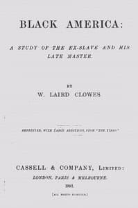 Black America: A study of the ex-slave and his late master