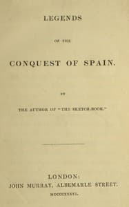 Legends of the conquest of Spain