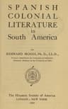 Spanish colonial literature in South America