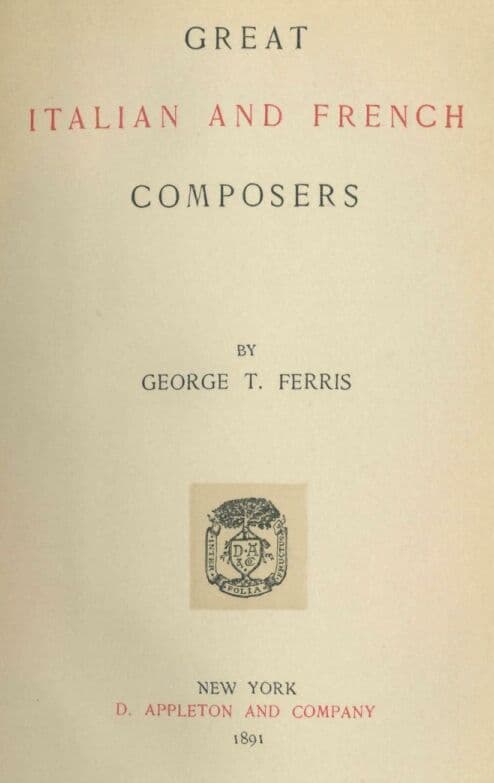 Great Italian and French Composers