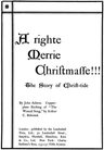 A Righte Merrie Christmasse: The Story of Christ-Tide