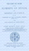 The First Six Books of the Elements of Euclid