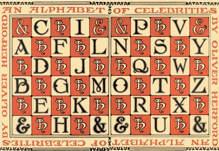 An Alphabet of Celebrities