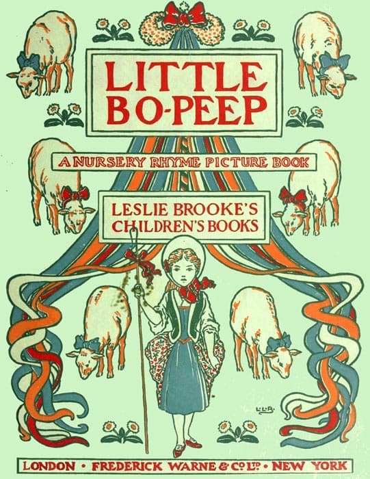 Little Bo-Peep: A Nursery Rhyme Picture Book