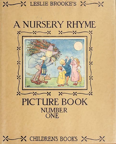A Nursery Rhyme Picture Book: With Drawings in Colour and Black and White