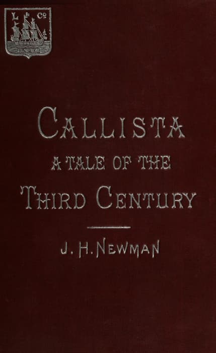Callista: A Tale of the Third Century