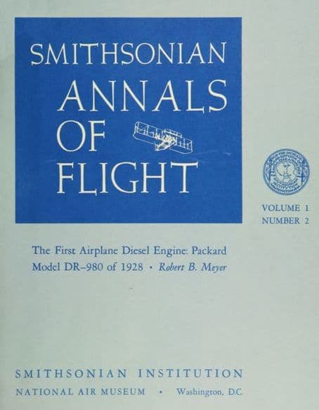 The First Airplane Diesel Engine: Packard Model Dr-980 of 1928
