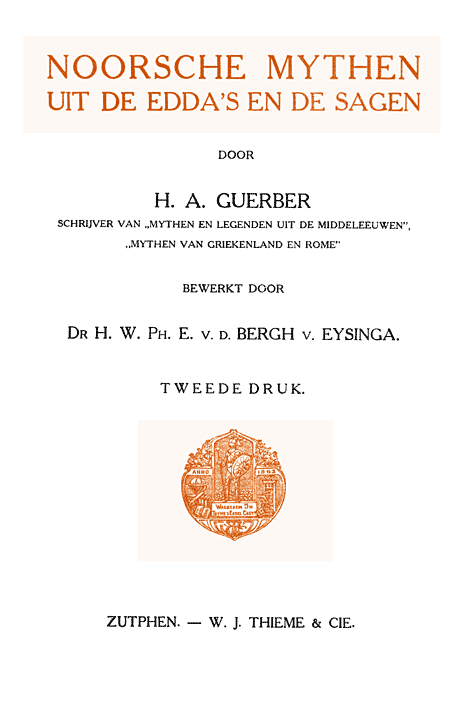 Noorsche Mythen Uit De Edda's En De Sagen