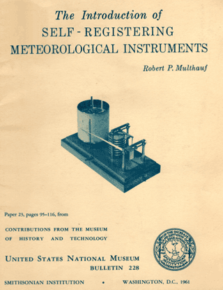 The Introduction of Self-Registering Meteorological Instruments
