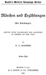 Märchen Und Erzählungen Für Anfänger. Erster Teil