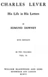Charles Lever, His Life in His Letters, Vol. II