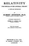 Relativity: The Special & the General Theory: A Popular Exposition, 3rd Ed.