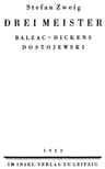 Drei Meister: Balzac, Dickens, Dostojewski