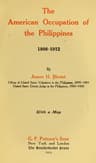 The American Occupation of the Philippines 1898-1912