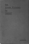 Some Jewish Witnesses for Christ