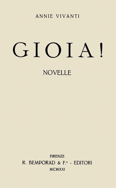 Gioia!
