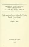 North American Recent Soft-Shelled Turtles (family  Trionychidae)