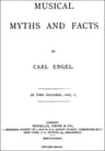 Musical Myths and Facts, Volume 1 (of 2)