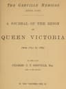 The Greville Memoirs, Part 3 (of 3), Volume 2 (of 2)a Journal of the Reign of Queen Victoria from 1852 to 1860