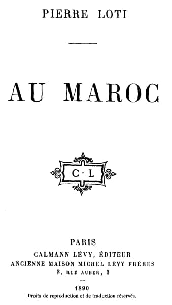 Au Maroc