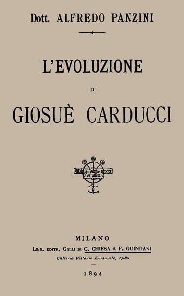 L'evoluzione Di Giosuè Carducci