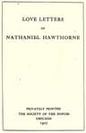 Love Letters of Nathaniel Hawthorne, Volume 2 (of 2)