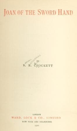 Joan of the Sword Hand