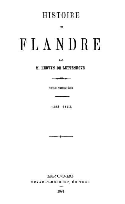 Histoire De Flandre (t. 3/4)