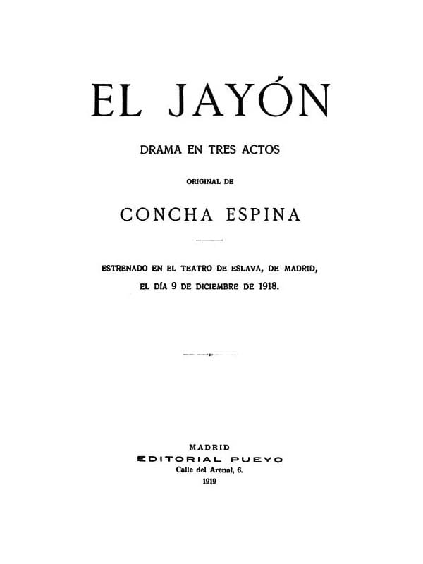 El Jayón: Drama En Tres Actos