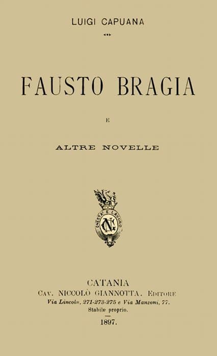 Fausto Bragia, E Altre Novelle