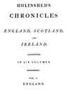 Chronicles (1 of 6): The Description of Britaine
