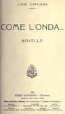Come L'onda... Novelle