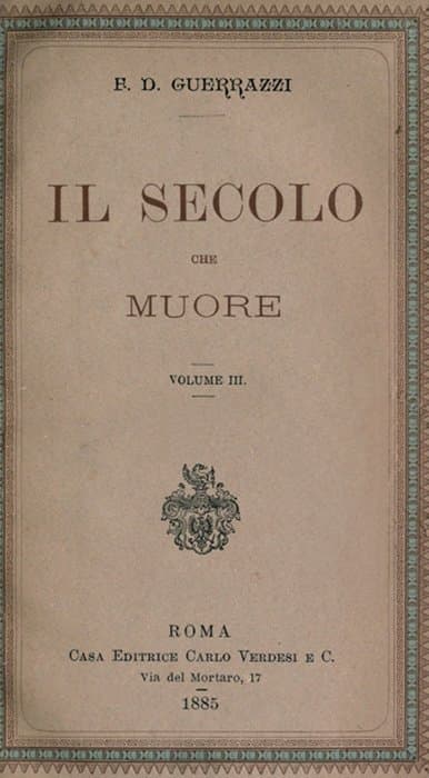 Il Secolo Che Muore, Vol. III