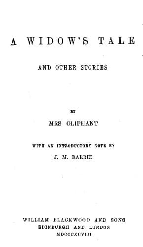 A Widow's Tale, and Other Stories