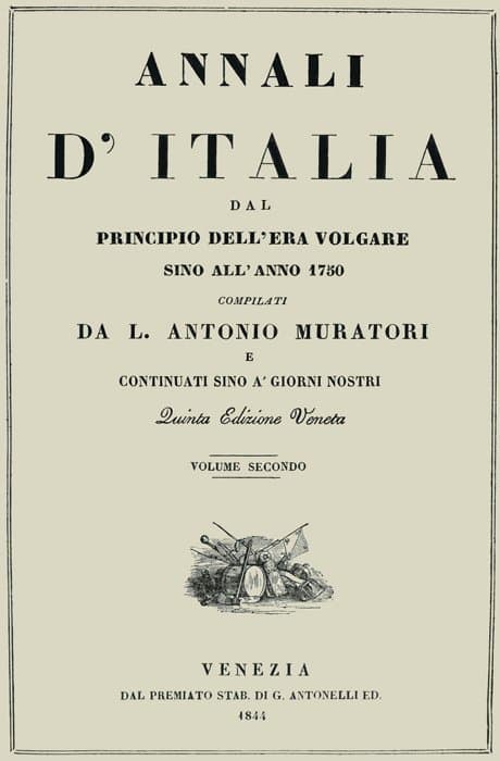 Annali D'italia, Vol. 2dal Principio Dell'era Volgare Sino All'anno 1750