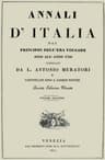 Annali D'italia, Vol. 2dal Principio Dell'era Volgare Sino All'anno 1750