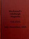 Blackwood's Edinburgh Magazine, Vol. 66, No 405, July 1849