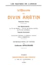 L'oeuvre Du Divin Arétin, Première Partieintroduction Et Notes Par Guillaume Apollinaire