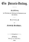 Ein Parcerie-Vertragerzählung Zur Warnung Und Belehrung Für Auswanderer Und Ihre Freunde