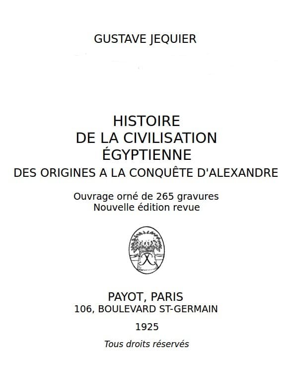 Histoire De La Civilisation Égyptienne Des Origines À La Conquête D'alexandre