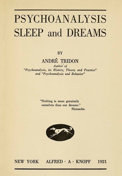 Psychoanalysis, Sleep and Dreams