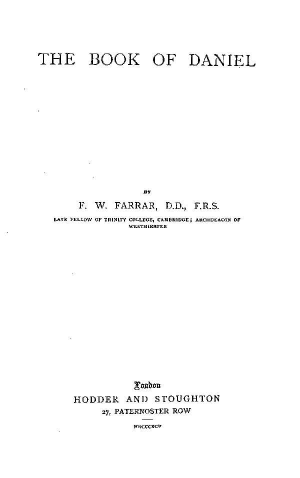 The Expositor's Bible: The Book of Daniel