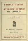 Famous Houses and Literary Shrines of London