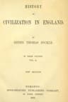 History of Civilization in England,  Vol. 2 of 3