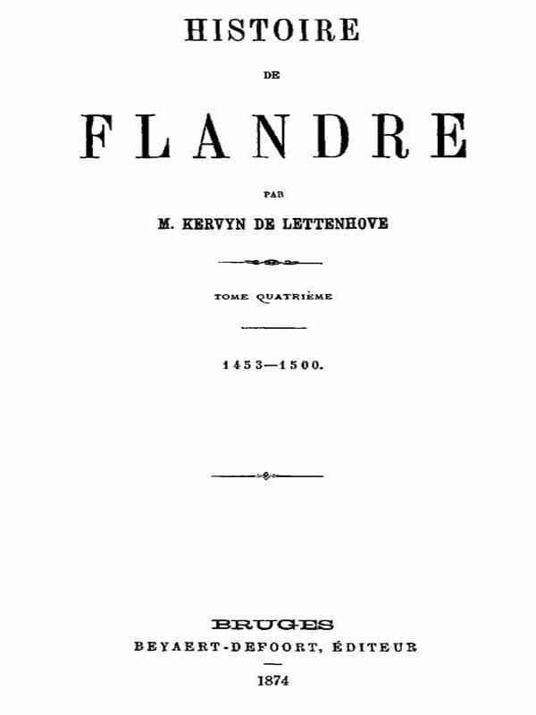 Histoire De Flandre (t. 4/4)