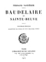 Baudelaire Et Sainte-Beuve